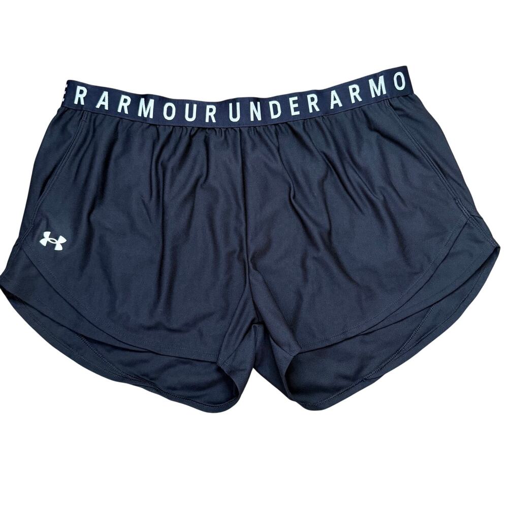 NWT! Under Armour Black HeatGear Athletic Shorts Size XXL